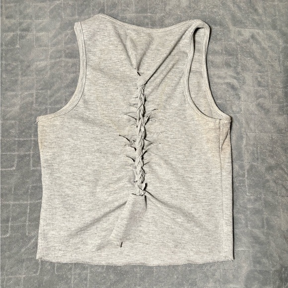 Y2K Cropped Woman’s Tank Top - Picture 2 of 3